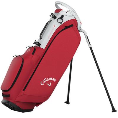 Callaway Fairway C Golf Stand Bag - Silver/Cardinal - thumbnail image 1