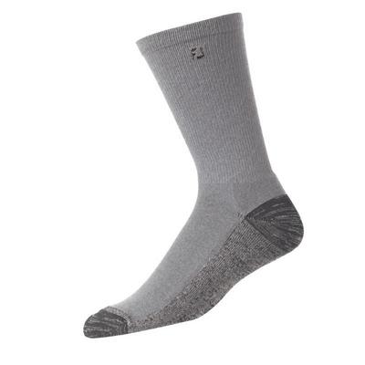 FootJoy ProDry Extreme Crew Golf Socks - Grey - thumbnail image 1