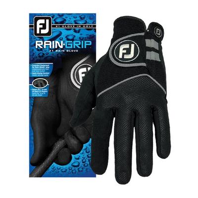 FootJoy RainGrip Golf Glove - Black - thumbnail image 1