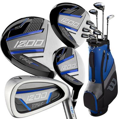 Wilson 1200 TPX Package Set - Steel/Graphite - thumbnail image 1