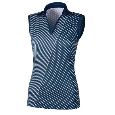 Galvin Green Mira Ventil8 Ladies Golf Polo Shirt - Navy