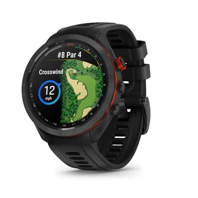 Garmin Approach S70 GPS Golf Smart Watch (47mm) - Black - thumbnail image 1