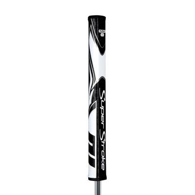 SuperStroke Zenergy Flatso 2.0 Putter Grip - Black/White - thumbnail image 1