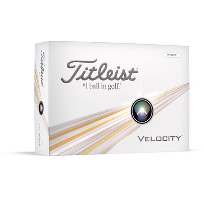 Titleist Velocity Golf Balls - White - thumbnail image 1