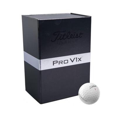 Titleist Pro V1x (2022) Golf Balls Double Dozen Pack - White - thumbnail image 1