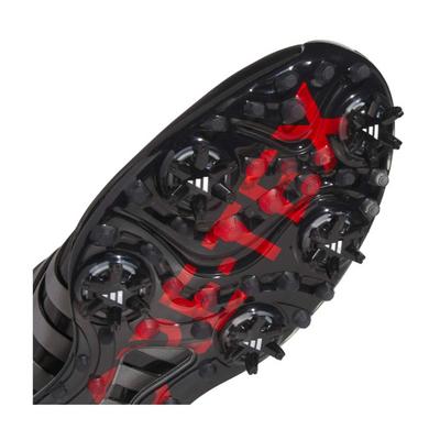 adidas Tour360 Gore-Tex Golf Shoes - Core Black/Iron/Lucid Red - thumbnail image 6