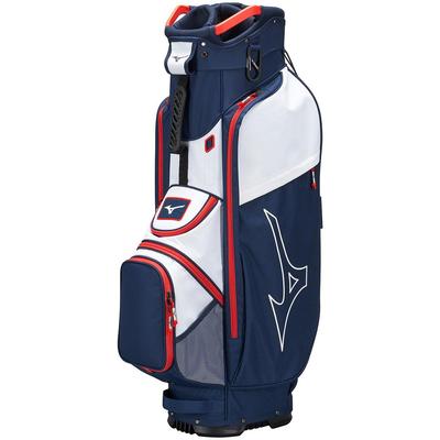 Mizuno Lightweight Golf Cart Bag - Navy/White - thumbnail image 1