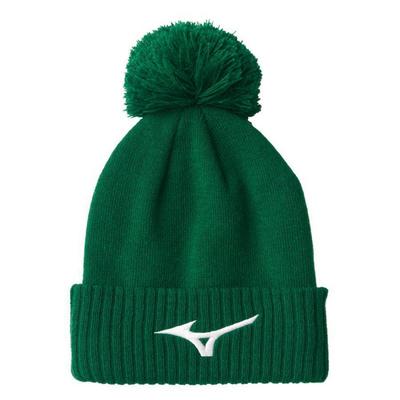 Mizuno Crested Bobble Hat - Green