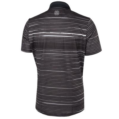 Galvin Green MORGAN Ventil8+ Golf Shirt - Black - thumbnail image 2