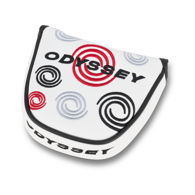 Odyssey Swirl Mallet Putter Headcover - White