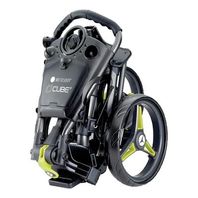 Motocaddy Cube Push Golf Trolley - Lime