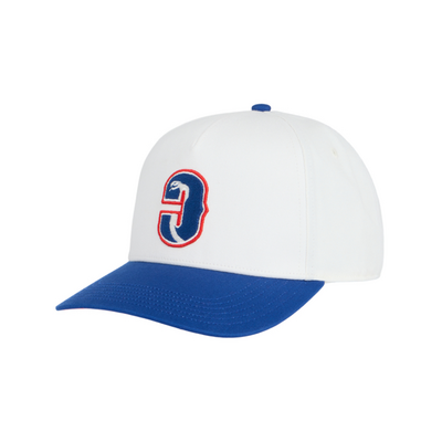 Cobra Structured Line Up Golf Cap White/Blue 