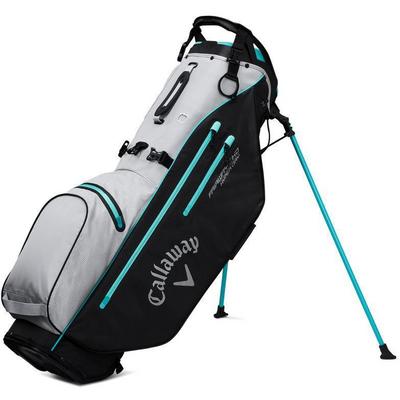 Callaway Golf Fairway C HD Double Strap Stand Bag - Silver/Black/Green