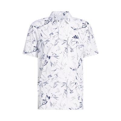 adidas Ultimate365 Mesh Climacool Golf Polo Shirt - White