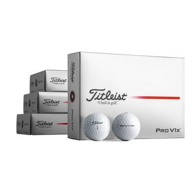 Titleist Pro V1x 4 For 3 Golf Balls Personalised