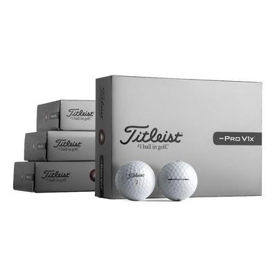 Titleist Pro V1x Left Dash 4 For 3 Golf Balls Plain