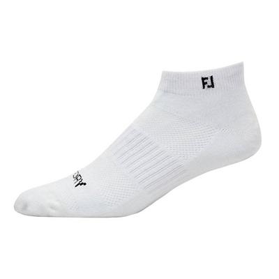 FootJoy ProDry Extreme Sport Ankle Golf Socks - White