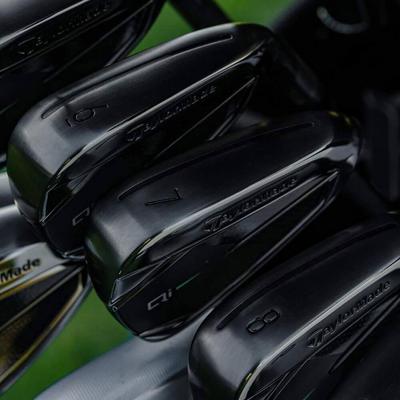 TaylorMade Qi Golf Irons Gunmetal - Steel - thumbnail image 7
