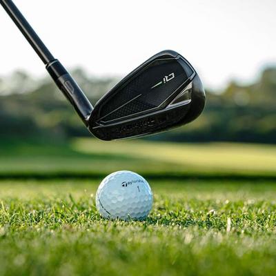 TaylorMade Qi Golf Irons Gunmetal - Steel - thumbnail image 8