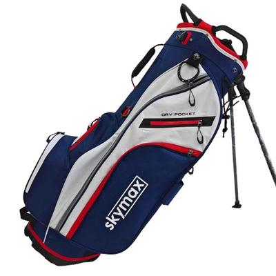 SkyMax Sky-Lite 9" Golf Stand Bag Navy/White