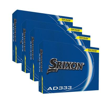 Srixon AD333 Golf Balls - Yellow (4 FOR 3)