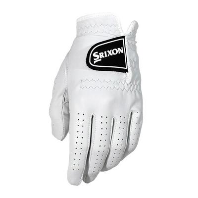 Srixon Cabretta Leather Golf Glove - White