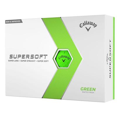 Callaway Supersoft Golf Balls 23 - Green - thumbnail image 1