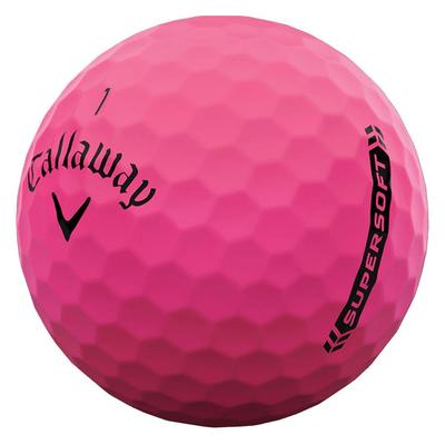 Callaway Supersoft Golf Balls 23 - Pink - thumbnail image 2