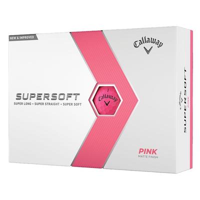 Callaway Supersoft Golf Balls 23 - Pink