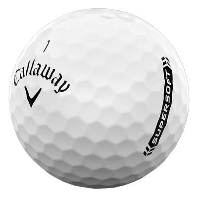 Callaway Supersoft Golf Balls 23 - White - thumbnail image 2