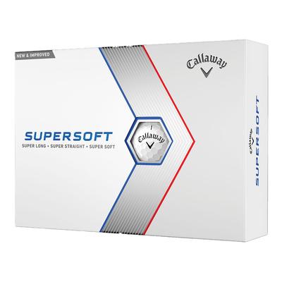 Callaway Supersoft Golf Balls 23 - White - thumbnail image 1