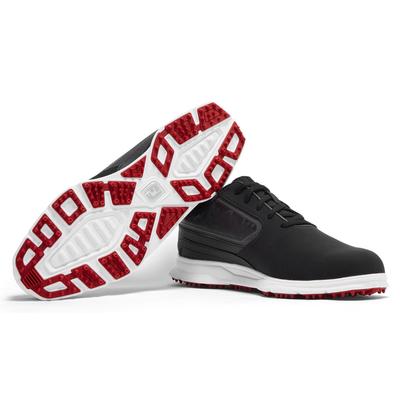 FootJoy Superlites XP Golf Shoe - Black/White/Red - thumbnail image 5