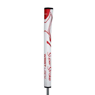 SuperStroke Energy WristLock Putter Grips White/Red - thumbnail image 2