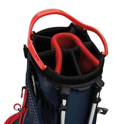 TaylorMade Pro Golf Stand Bag - Navy/Red - thumbnail image 4