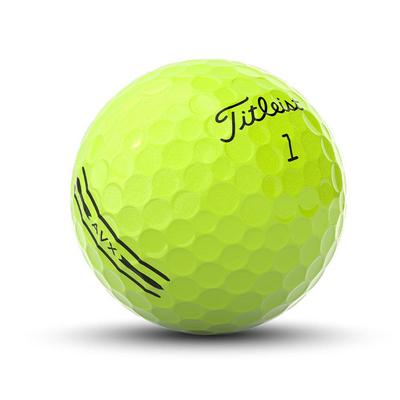 Titleist AVX Golf Ball 2024 - Yellow - thumbnail image 4