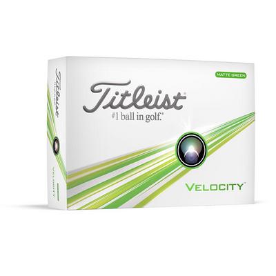 Titleist Velocity Golf Balls 2024 - Green