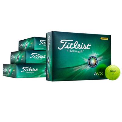 Titleist AVX 4 For 3 Golf Balls Personalised Yellow - 2024 - thumbnail image 3