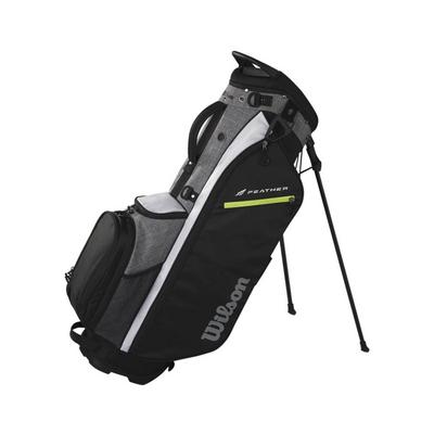 Wilson Feather Golf Stand Bag Black/Grey/White