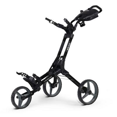 Wishbone Cube Three Golf Push Trolley - Charcoal/Black
