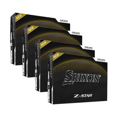Srixon Z-Star Balls 4 For 3 Personalised - White