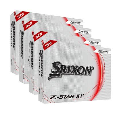 Srixon Z-Star XV Golf Balls - White (4 FOR 3)