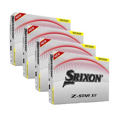 Srixon Z-Star XV Balls 4 For 3 Personalised - Yellow