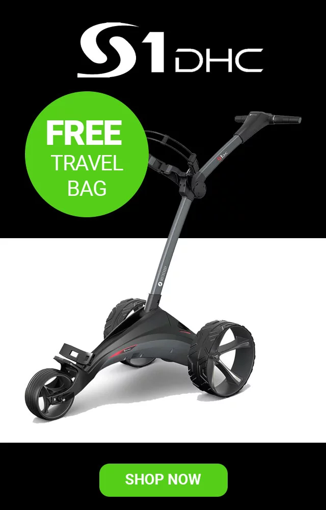 Motocaddy S1 DHC Golf Trolley Review