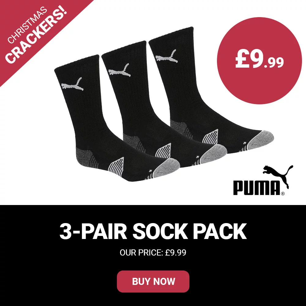 Puma 3-Pair Sock Pack