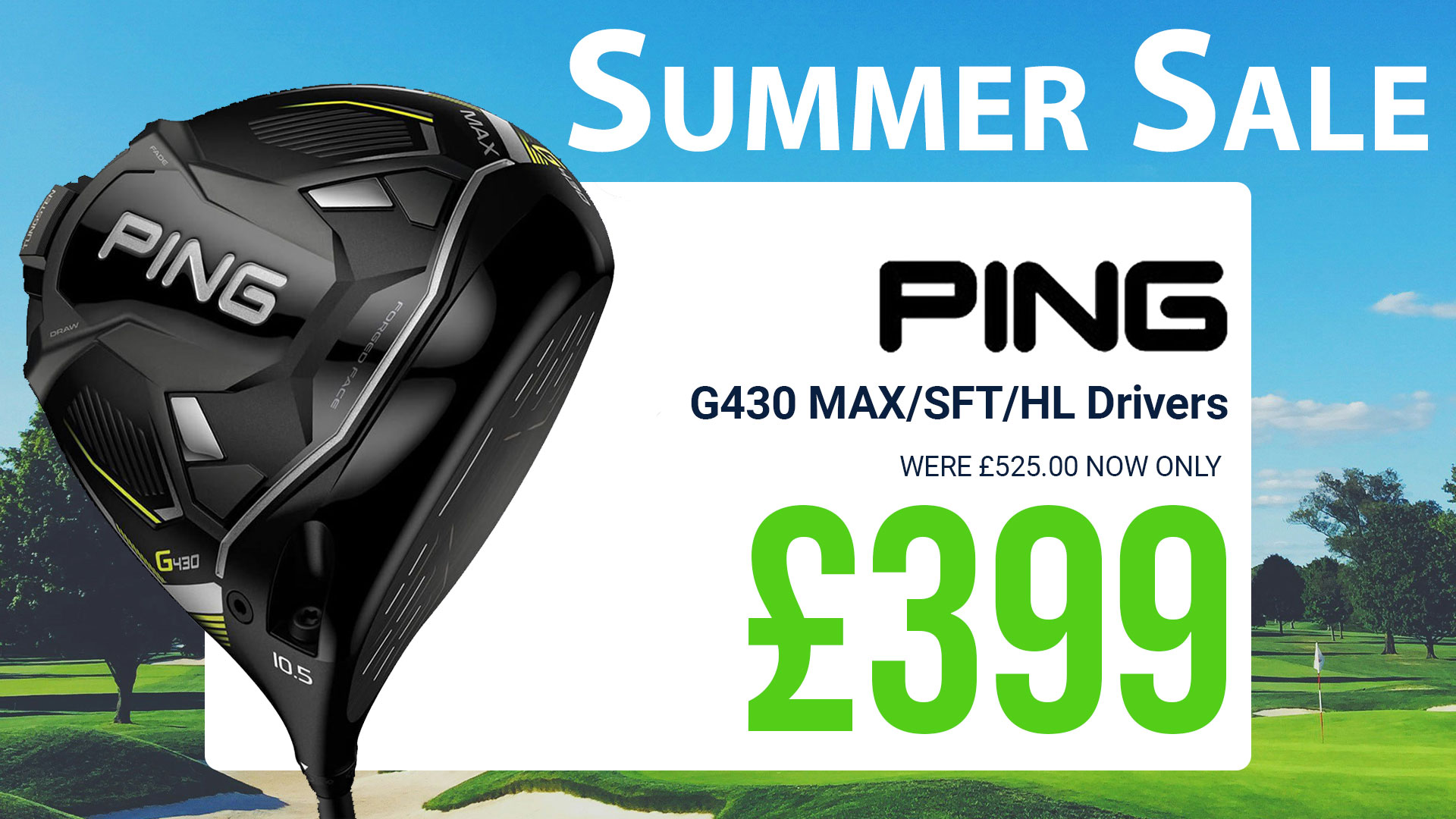 PING G430 Banner