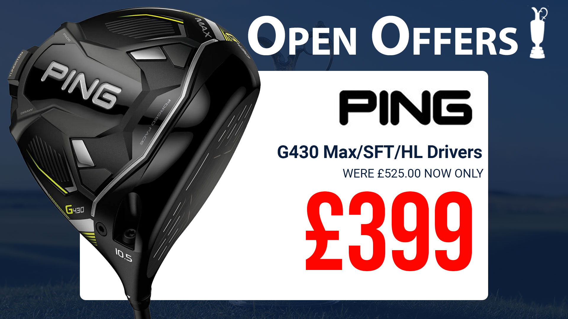 PING G430 Banner