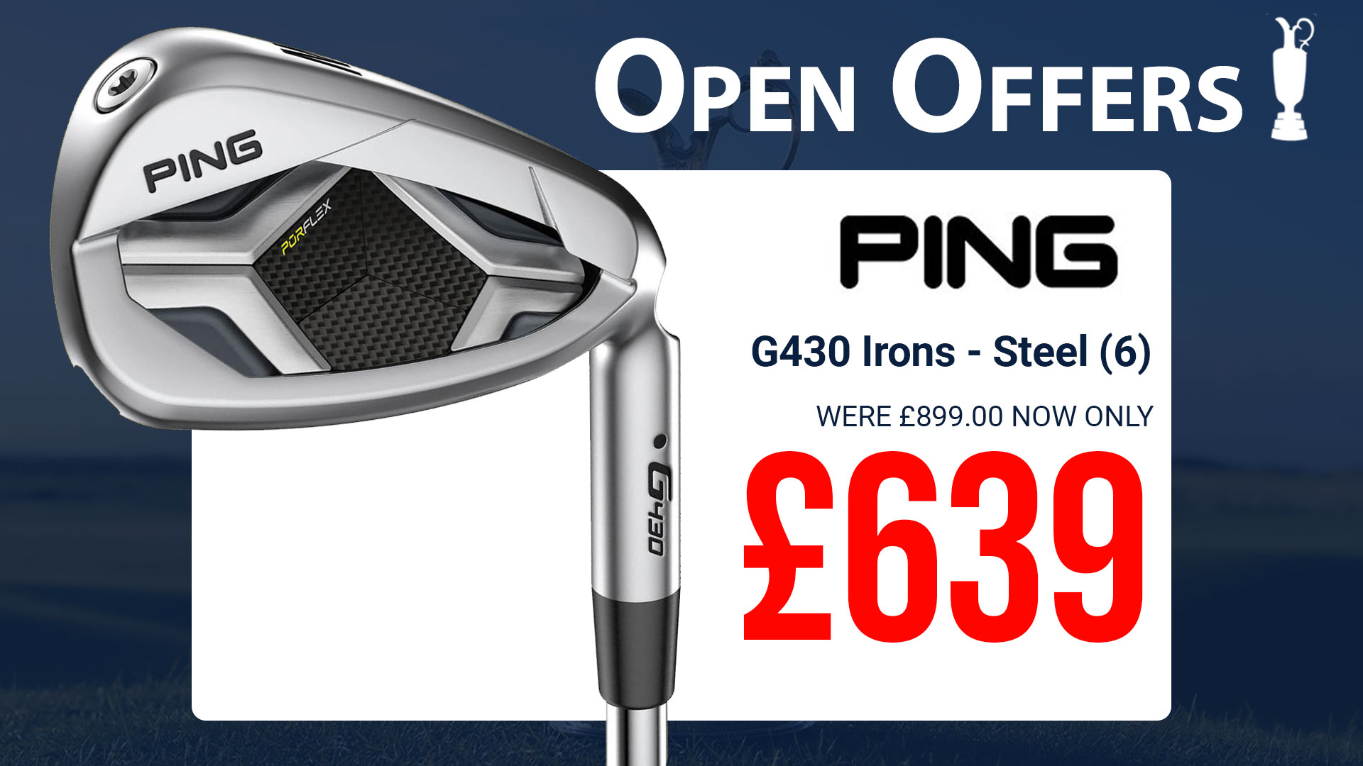 PING G430 Irons Banner