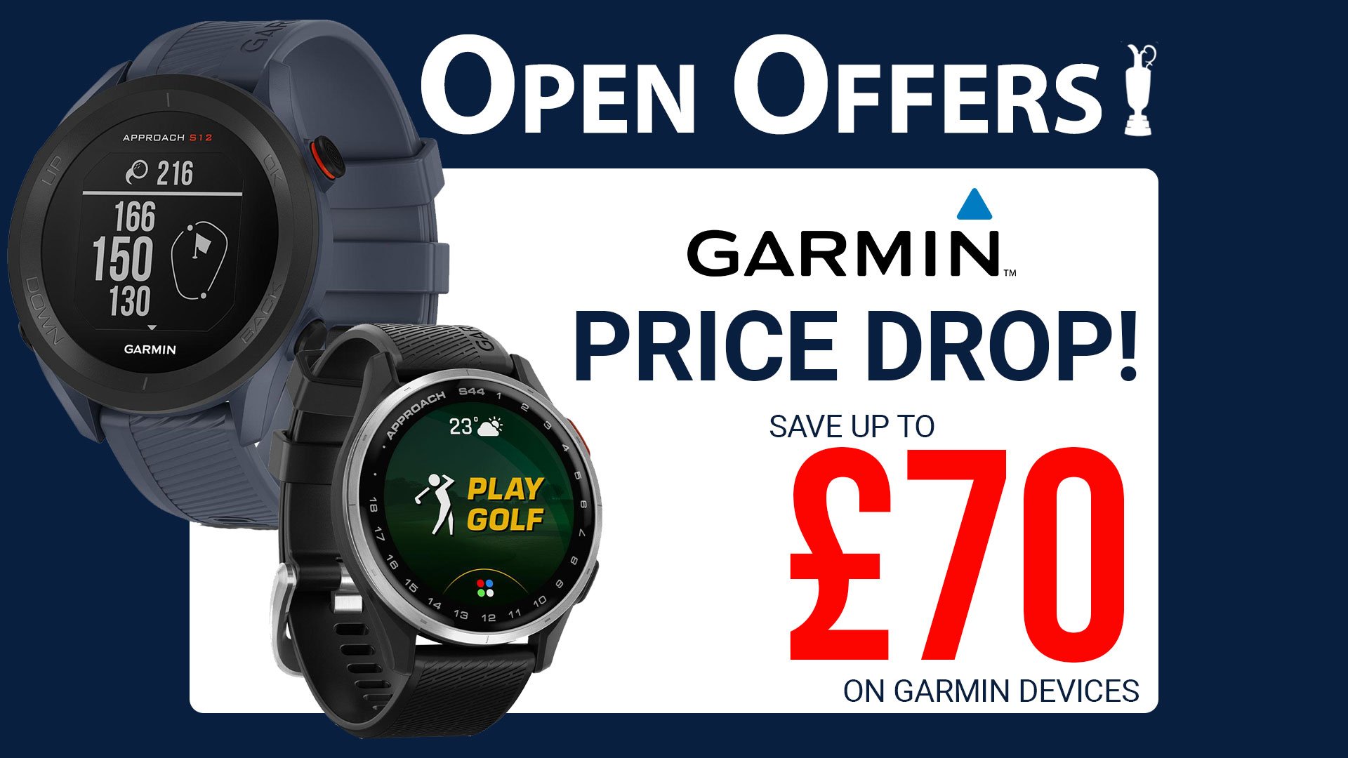 Garmin Price Drop Banner